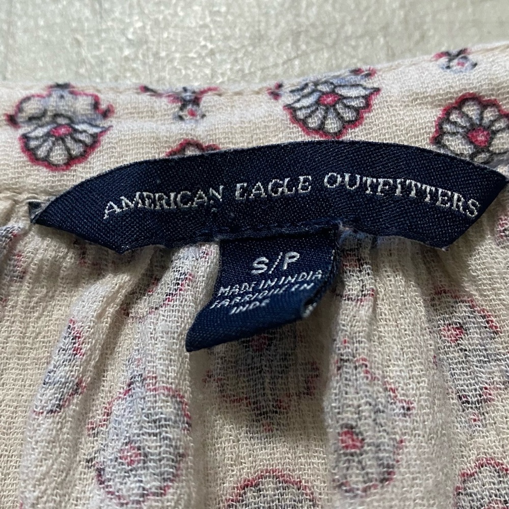 American Eagle outfitters women’s S/P Boho blouse good condition - Picture 2 of 10